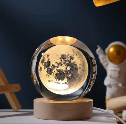 Home Decoration Unique 3D Crystal Ball Lamp