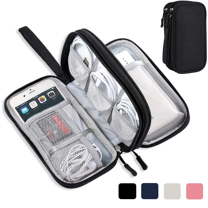 Portable Cable Organizer & Digital Storage Bag