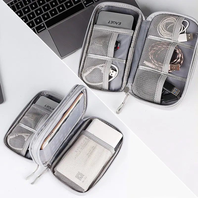 Portable Cable Organizer & Digital Storage Bag