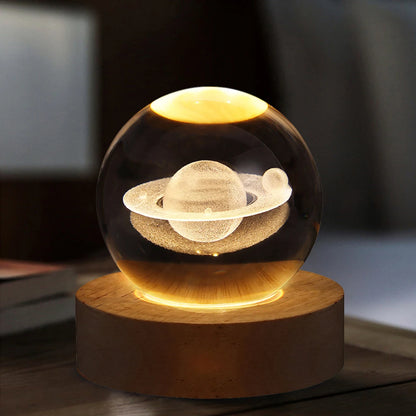 Home Decoration Unique 3D Crystal Ball Lamp